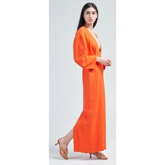 Mara Hoffman Irina Dress in Poppy NWT Size 0 - Picture 3 of 11